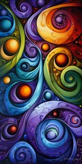 Wall Mural - colorful background