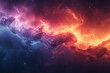 A survey of alien atmospheres, where swirling gases and volatile chemicals create breathtaking displays of color and light. Concept of atmospheric exploration. Generative Ai.