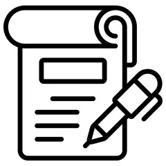 Sticker - Perfect design icon of notepad

