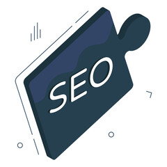 Poster - Premium download icon of seo tag

