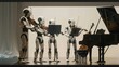 Storm Troopers Playing Musical Instruments