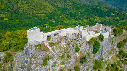 Wall Mural - Modinakhe Castle in georgia during a summer day