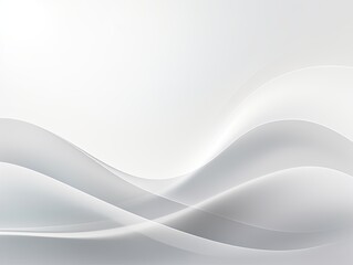 Wall Mural - Silver gray white gradient abstract curve wave wavy line background for creative project or design backdrop background