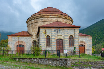 Wall Mural - Buildings at the Sheki castle complex in Azerbaijan