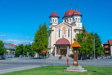 Canvas Print - Church of Saint Peter and Paul in Targu Jiu, Romania