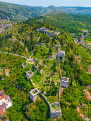 Sticker - Panorama view of the old town of Stolac in Bosnia and Herzegovina