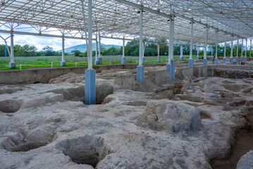 Poster - The ruins of the ancient city Gabala in Azerbaijan