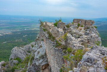 Sticker - Panorama view of Khornabuji Castle in Georgia