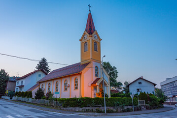 Wall Mural - Church of the Sacred Heart of Jesus in Doboj, Bosnia and Herzegovina