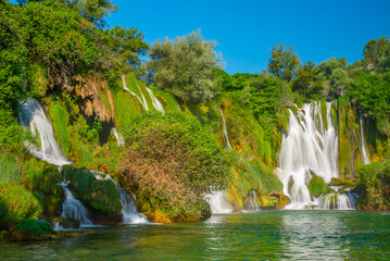 Wall Mural - Kravica waterfall in Bosnia and Herzegovina