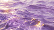 Sparkling in the purple and gold pearlescent glimmering ocean waves with an organic and smooth style, y2k