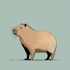 Sticker - illustration of a bear