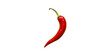 
Minimalistic yellow background with one single fresh chili pepper on the right side