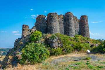 Poster - Summer day at Amberd castle in Armenia