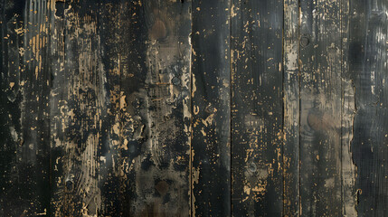 Wall Mural - Aged finishing imbues sycamore wood texture background with character and history