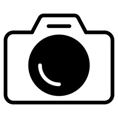 Canvas Print - camera icon