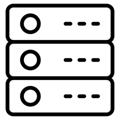 Sticker - database icon