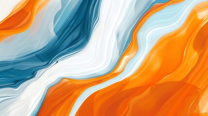 Wall Mural - Abstract background with waves