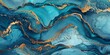blue gold marble abstract background texture vibrant elegant luxurious artistic pattern design artistic modern decorative artistic smooth flowing fluid shiny