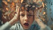 © Thipphaphone - Attention deficit hyperactivity disorder ADHD. One of the most common neurodevelopmental disorders of childhood. Usually first diagnosed in childhood and often lasts into adulthood