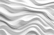 © Surachetsh - Close up of abstract white paper or fabric flooded in wavy line surface pattern, background and wallpaper. Generative AI.