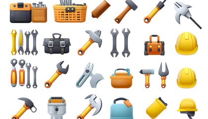 consider the toolbox emoji symbolizing various tools and equipment used in construction repair gener