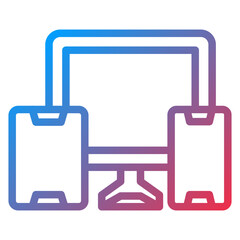 Wall Mural - vector design responsive design icon style