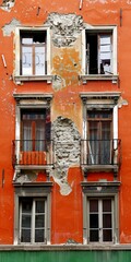 Sticker - facade of a house