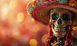 Cinco de Mayo / Day of the Dead Mexican Skull Mascot