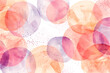 Soft watercolor bubbles, delicate pastel hues, creative background.	