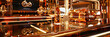 Bar Interior with Selection of Alcohol Bottles on Shelves, Luxury Drink Brands and Elegant Decor, Nightlife and Entertainment Venue