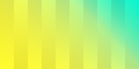 Wall Mural - vertical stripes, translucent glowing glossy rectangles colored in shades of yellow and turquoise - 