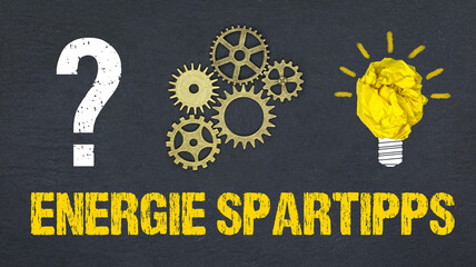 Sticker - Energie Spartipps	
