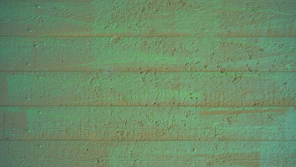 Wall Mural - Green painted stone concrete cement board texture wall wallpaper tile background