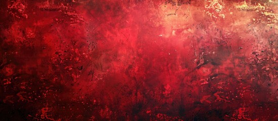 Wall Mural - a close up of a red and black background with a texture resembling a swirling sky filled with magent