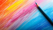 Pencil color pastel wallpaper, the tool for creating color and beauty in drawings