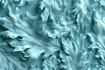 Poster - abstract blue background