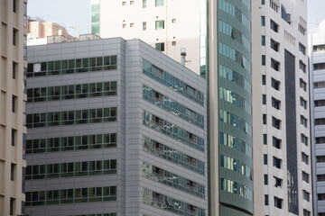 Wall Mural - Abu Dhabi, United Arab Emirates. march 18, 2024: Skyscrapers in Abu Dhabi, United Arab Emirates