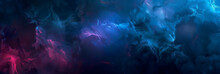 A Blue And Purple Space Background With Stars And A Galaxy