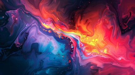 Wall Mural - Fiery Water Sky: A vibrant explosion of orange and yellow flames reflected in rippling water against a backdrop of grungy textures