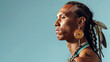 portrait of a Native American man 