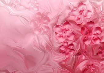 Wall Mural - Pink background