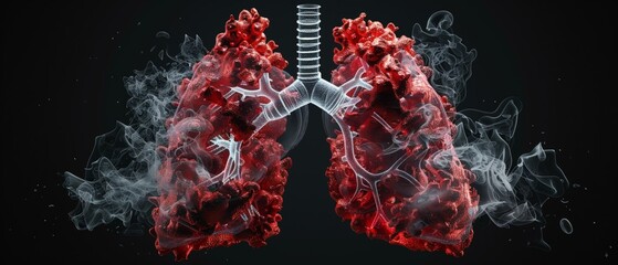 Sticker - Lung health in jeopardy a detailed account of embolism i