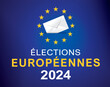 ELECTIONS EUROPEENNES - 9 JUIN 2024 - ILLUSTRATION VECTORIELLE - V3