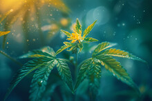 Natural Marijuana Plant 
