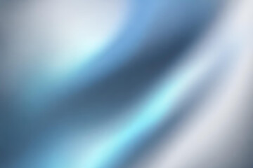 Wall Mural - Abstract gradient smooth Blurred Silver Blue background image
