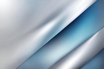 Wall Mural - Abstract gradient smooth Blurred Silver Blue background image
