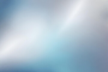 Wall Mural - Abstract gradient smooth Blurred Silver Blue background image