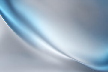 Wall Mural - Abstract gradient smooth Blurred Silver Blue background image