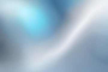 Wall Mural - Abstract gradient smooth Blurred Silver Blue background image